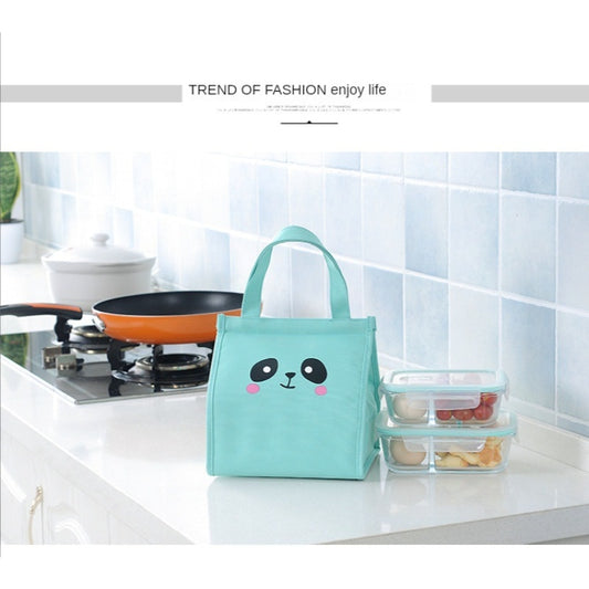 Cute Pet Series Insulated Lunch Box Bag with Lunch At Work StudentCartoon Lunch Bag