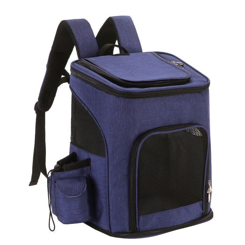 Dog Bag Go Out Portable Breathable Shoulder Oxford Cloth School Bag Large Capacity Backpack Pet Bag Small