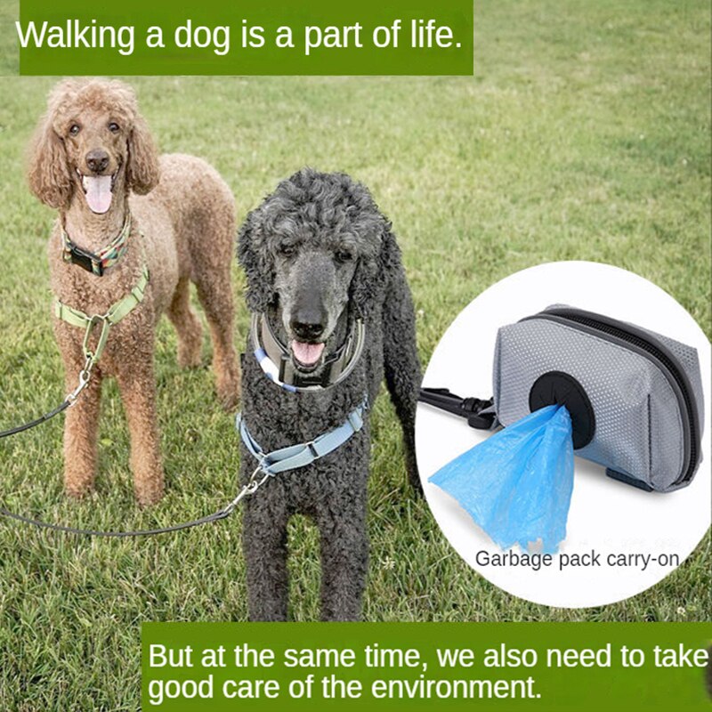 Walking  Bag Speed Dating Garbage Bag Oxbra Chain Poop Bag Dog Strap Hanging Bag Pets  Pet Carrier  Bag for Dog