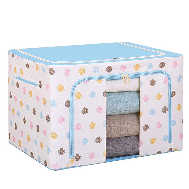 Oxincloth storage and organizing box Clothes storage folding storage box Hundred containers can be detachable